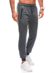 мужские спортивные штаны p1431 - серые цена и информация | Мужская спортивная одежда | 220.lv