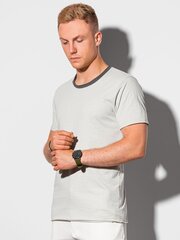 T-krekls vīriešiem Ombre S1385, pelēks cena un informācija | Vīriešu T-krekli | 220.lv