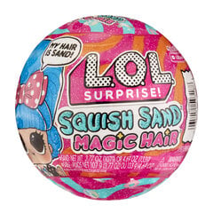 Interaktīva lelle L.O.L. Surprise! Squish Sand Magic Hair, 10 cm cena un informācija | Rotaļlietas meitenēm | 220.lv