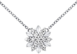 Sudraba kaklarota Silvego Alivai MWN10855A ar Swarovski kristāliem цена и информация | Украшения на шею | 220.lv