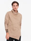 Džemperis vīriešiem Ombre Clothing B1366, smilšu cena un informācija | Vīriešu jakas | 220.lv