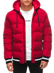 куртка мужская стеганая зимняя 616с - красная цена и информация | Мужские куртки | 220.lv