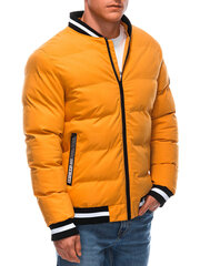 куртка мужская стеганая зимняя с616 - горчичный цена и информация | Мужские куртки | 220.lv