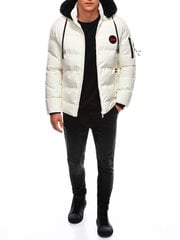 мужская зимняя куртка c613 - экрю цена и информация | Мужские куртки | 220.lv