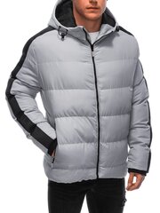 куртка зимняя стеганая мужская - серая v8 em-jahp-0101 цена и информация | Мужские куртки | 220.lv