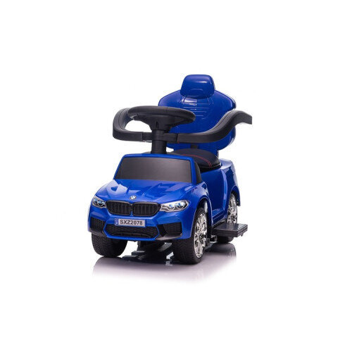 Bērnu stumjams auto ar rokturi BMW, zils cena un informācija | Rotaļlietas zīdaiņiem | 220.lv