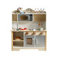 Koka bērnu virtuve ar 15 piederumiem, balta cena un informācija | Rotaļlietas meitenēm | 220.lv