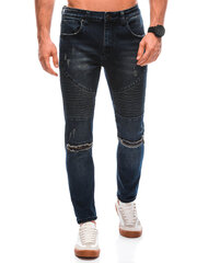 джинсы мужские p1415 - синие цена и информация | Мужские джинсы | 220.lv