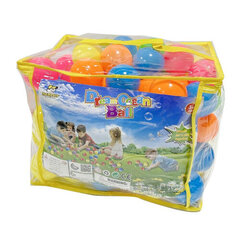 Krāsainu bumbiņu komplekts, 100 gab. cena un informācija | Rotaļlietas zīdaiņiem | 220.lv