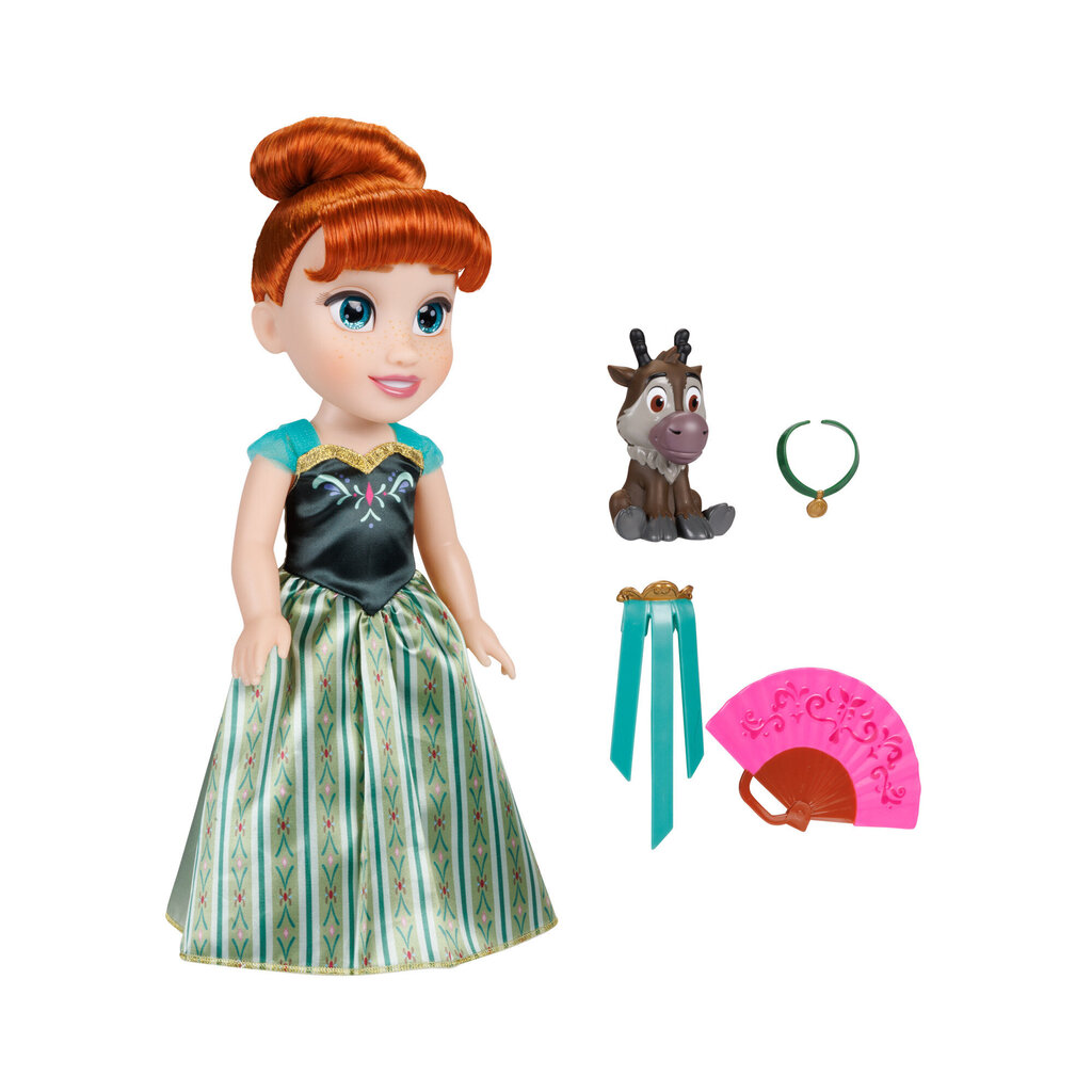 Interaktīvā lelle Jakks Pacific Frozen Anna cena un informācija | Rotaļlietas meitenēm | 220.lv
