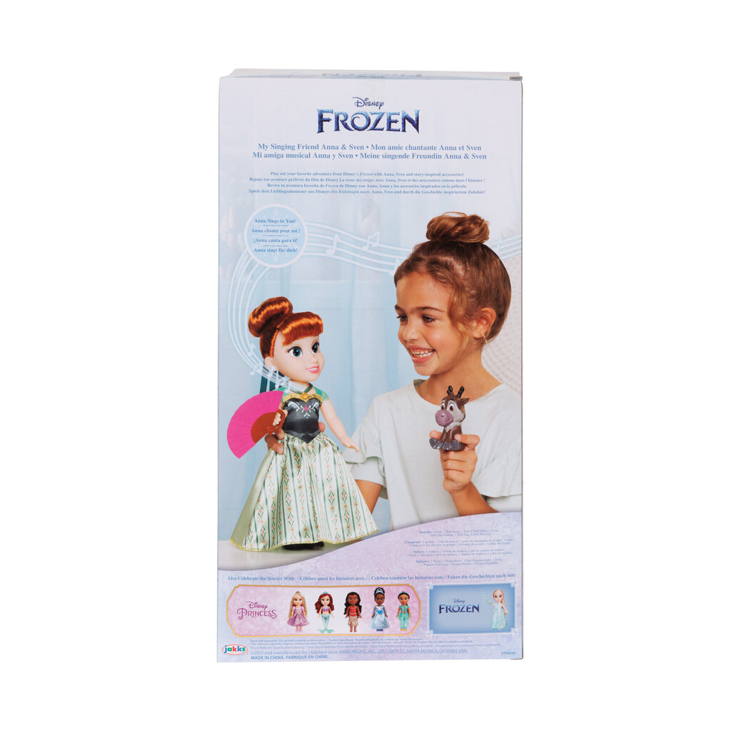 Interaktīvā lelle Jakks Pacific Frozen Anna cena un informācija | Rotaļlietas meitenēm | 220.lv