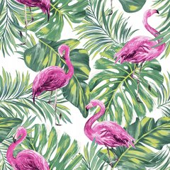 Ūdensnecaurlaidīgs audums Garden Flamingo, 145 cm cena un informācija | Audumi | 220.lv