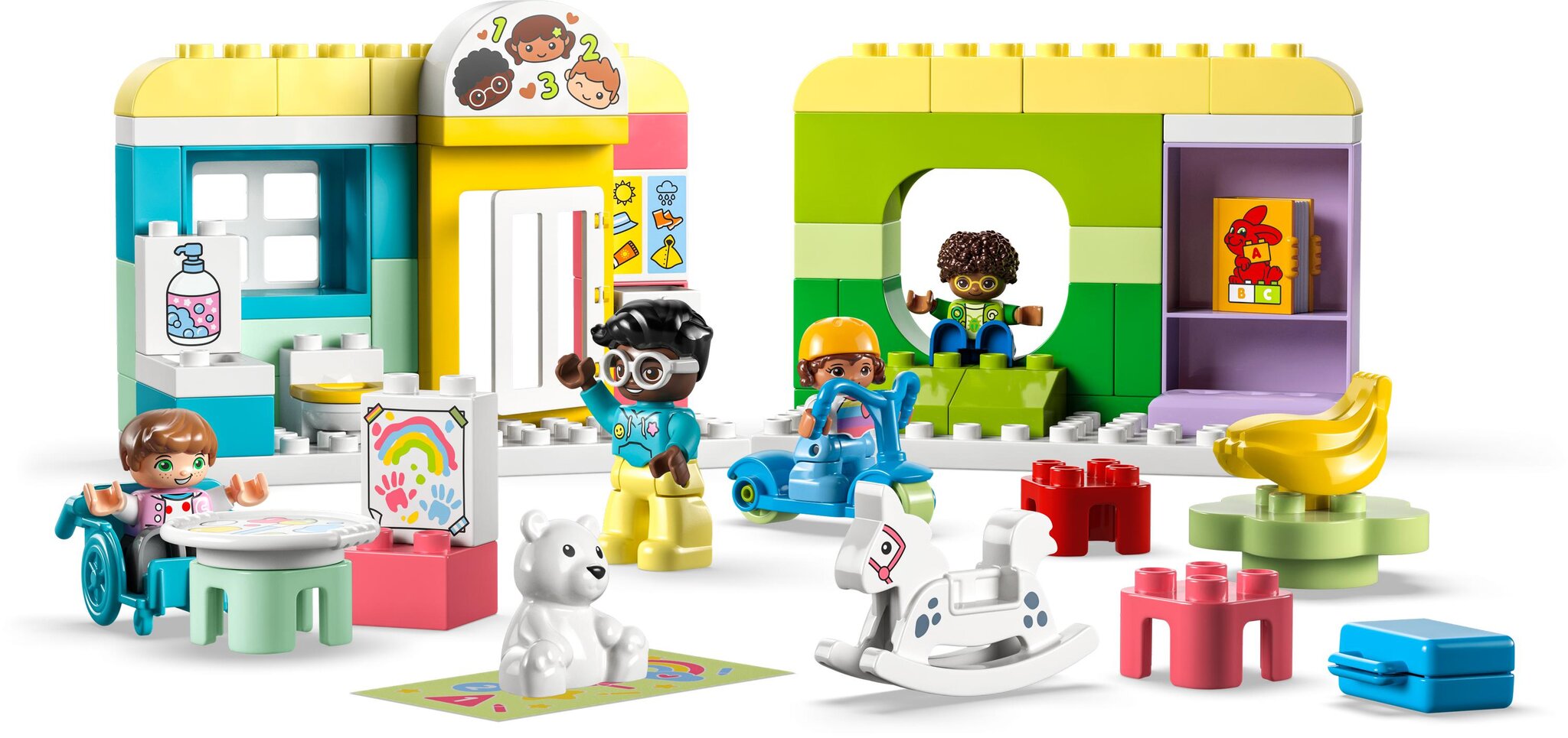 10992 LEGO® DUPLO® Dzīve dienas aprūpes centrā цена и информация | Konstruktori | 220.lv