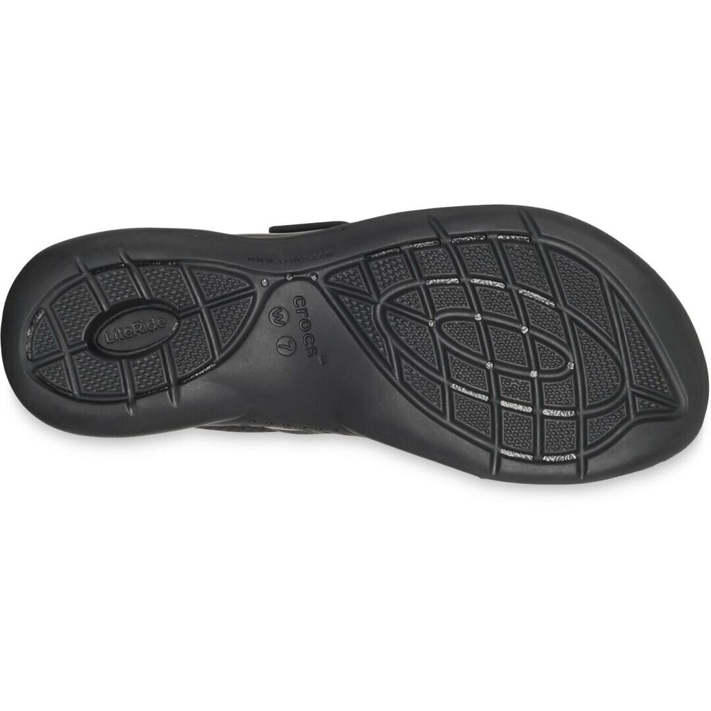 Crocs™ sandales sievietēm LiteRide 360 230373, melns cena un informācija | Sieviešu sandales | 220.lv