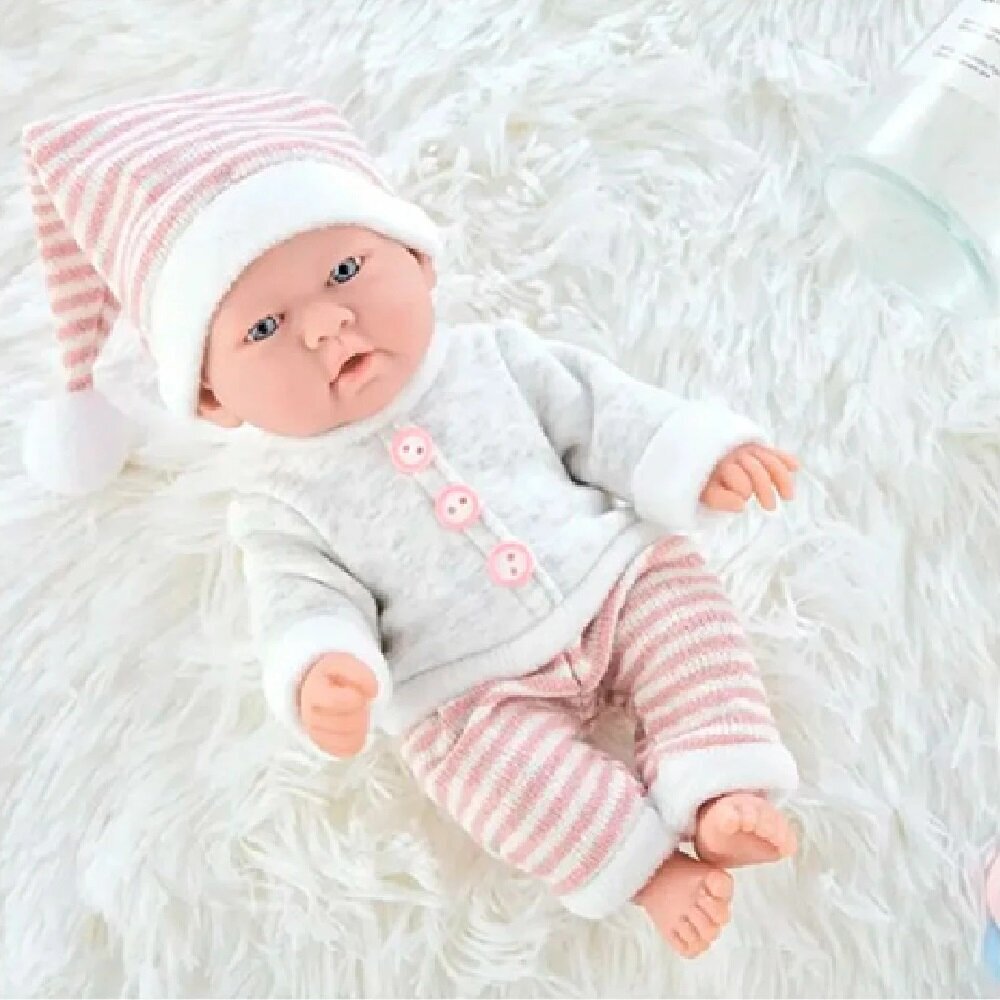 Lelle mazulis ar spilventiņu Pure Baby, 35 cm cena un informācija | Rotaļlietas meitenēm | 220.lv