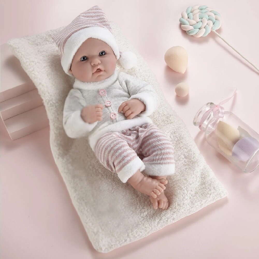 Lelle mazulis ar spilventiņu Pure Baby, 35 cm цена и информация | Rotaļlietas meitenēm | 220.lv