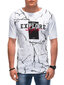 T-krekls vīriešiem Edoti S1854, balts cena un informācija | Vīriešu T-krekli | 220.lv