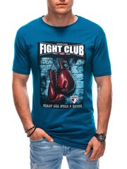 мужская футболка s1861 - синяя цена и информация | Мужские футболки | 220.lv
