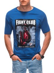 T-krekls vīriešiem Edoti S1861, zils cena un informācija | Vīriešu T-krekli | 220.lv