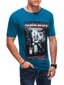 T-krekls vīriešiem Edoti S1860, zils kaina ir informacija | Vīriešu T-krekli | 220.lv