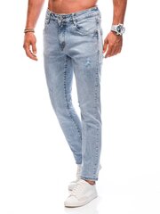 джинсы p1367 - синие цена и информация | Мужские брюки | 220.lv