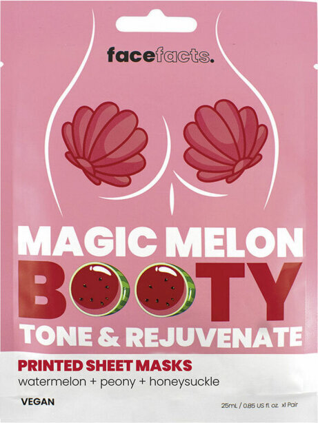 Ķermeņa maska ​​Face Facts Mask Magic Booty Watermelon Glutes, 25 ml cena un informācija | Ķermeņa krēmi, losjoni | 220.lv