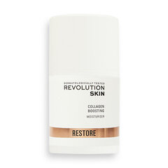 Mitrinošs krēms Revolution Skincare Restore Collagen Booster,50 ml cena un informācija | Sejas krēmi | 220.lv