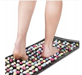 Массажный коврик для ног Qmed, 175x35 см, черный цена и информация | Аксессуары для массажа | 220.lv