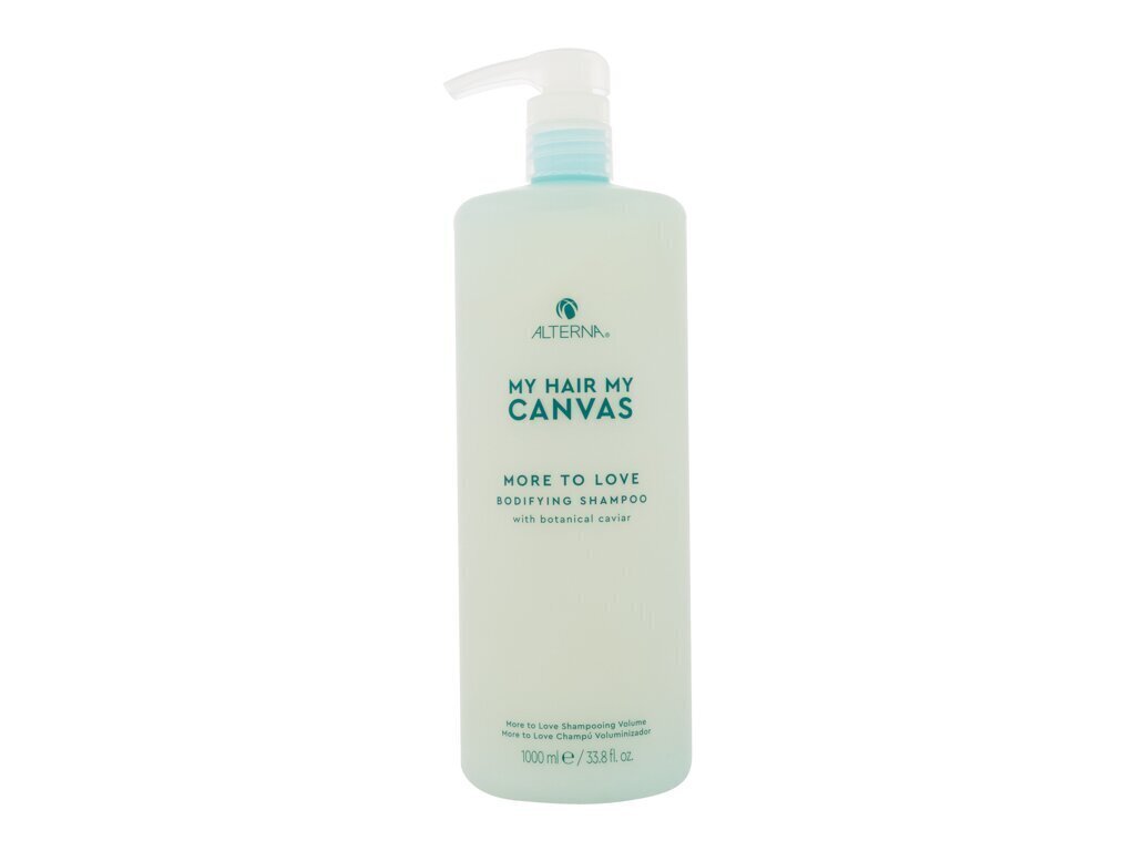 Mitrinošs šampūns plāniem matiem Alterna My Hair My Canvas More to Love Shampoo, 1000 ml цена и информация | Šampūni | 220.lv