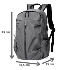 Mugursoma Flex, pelēka цена и информация | Рюкзаки, сумки, чехлы для компьютеров | 220.lv