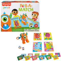 Spēle Fisher Price Roll-a-Match cena un informācija | Galda spēles | 220.lv