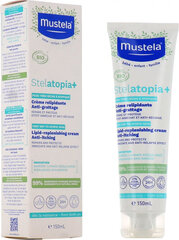 Крем для тела Mustela Repair Cream for Babies Mustela Stelatopia+, 150 мл цена и информация | Косметика для мам и детей | 220.lv