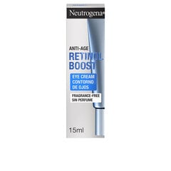 Область вокруг глаз Neutrogena Retinol Boost 15 ml цена и информация | Сыворотки, кремы для век | 220.lv
