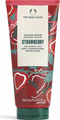 Ķermeņa skrubis The Body Shop Exfoliating Strawberry, 200 ml cena un informācija | Ķermeņa skrubji | 220.lv