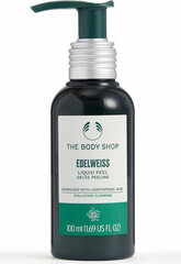 Attīrošs sejas pīlings The Body Shop Edelweiss, 100 ml цена и информация | Средства для очищения лица | 220.lv