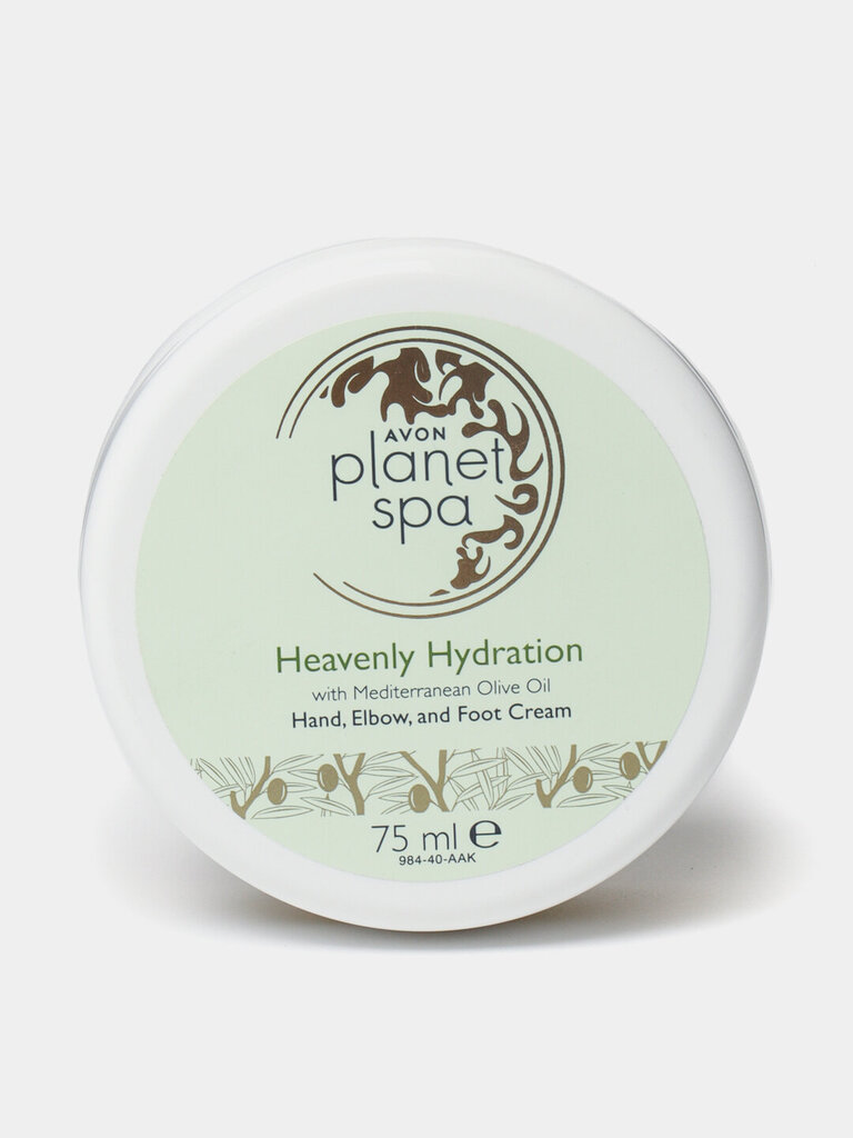 Barojošs krēms ar olīveļļu Avon Planet Spa, 75ml cena un informācija | Ķermeņa krēmi, losjoni | 220.lv