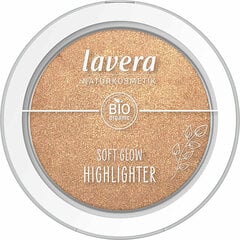 Pūderis Lavera Soft Glow Highlighter Sunrise Glow 01, 5,5 g cena un informācija | Bronzeri, vaigu sārtumi | 220.lv