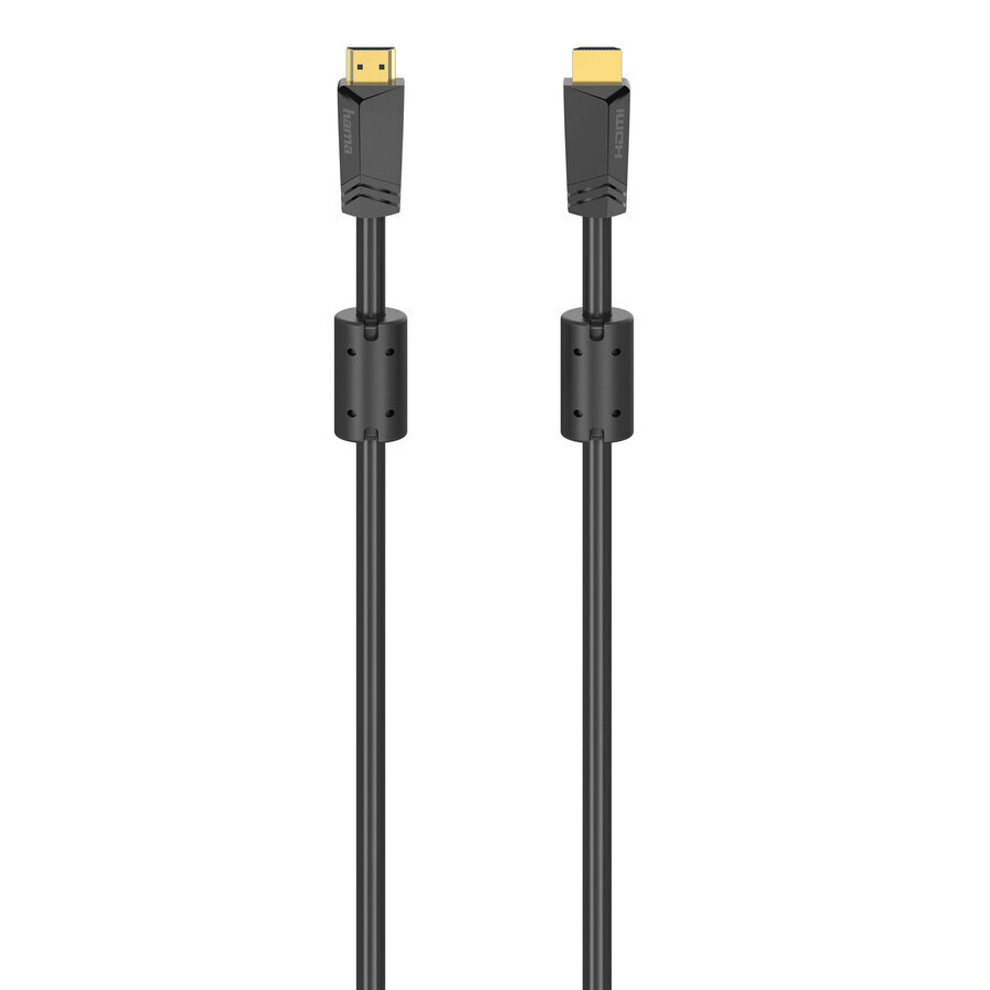 HDMI kabelis HAMA 2.0B 4K 10M cena un informācija | Kabeļi un vadi | 220.lv