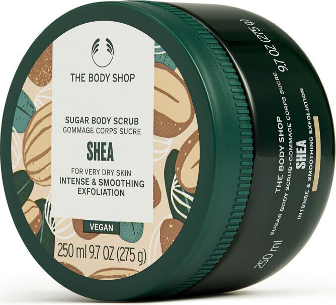 Ķermeņa skrubis The Body Shop Shea , 250 ml cena un informācija | Ķermeņa skrubji | 220.lv