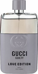 Tualetes ūdens Gucci Guilty Love Edition MMXXI Pour Homme EDT vīriešiem cena un informācija | Vīriešu smaržas | 220.lv