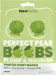 Mitrinoša maska ​​dekoltē zonai Face Facts Hydrating Mask Perfect Pear Boobs Bust, 25 ml cena un informācija | Ķermeņa krēmi, losjoni | 220.lv