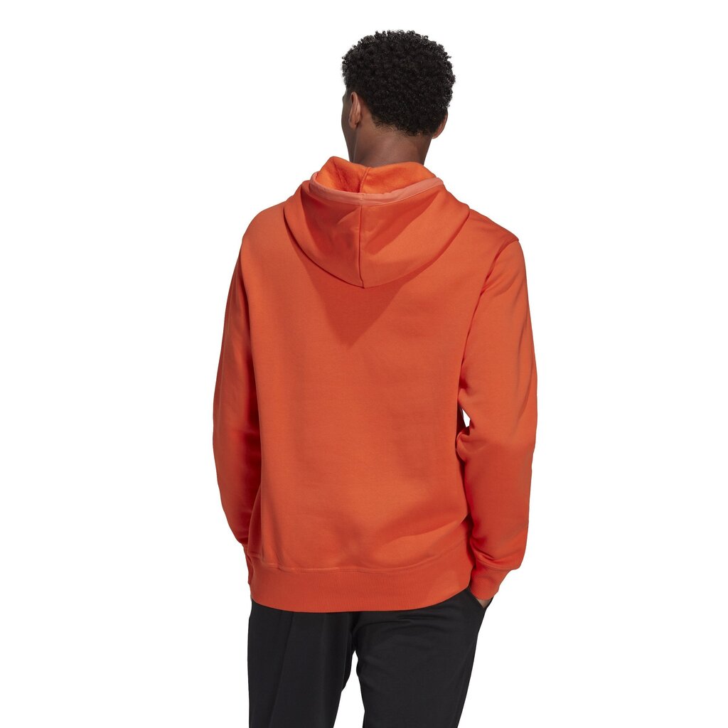 Džemperis vīriešiem Adidas Q4 BL HD, oranžs cena un informācija | Vīriešu jakas | 220.lv