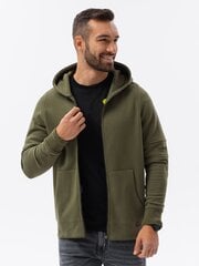 Jaka vīriešiem Ombre Clothing V4 B1423, zaļš cena un informācija | Vīriešu jakas | 220.lv