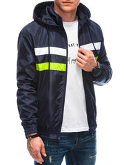 куртка мужская демисезонная c563 - синяя цена и информация | Мужские куртки | 220.lv