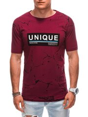 мужская футболка s1793 - красная цена и информация | Мужские футболки | 220.lv
