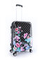 Vidējs koferis Elle Flower EL38HA.60.06, M, melns, krāsains cena un informācija | Koferi, ceļojumu somas | 220.lv