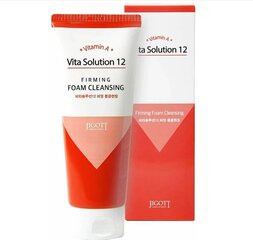 Nostiprinošas sejas tīrīšanas putas Jigott Vita Solution 12 Firming Foam Cleansing, 180 ml cena un informācija | Sejas ādas kopšana | 220.lv