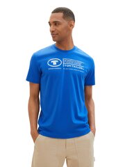 Мужская футболка Tom Tailor, синий цвет цена и информация | Мужские футболки | 220.lv