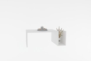 Кофейный столик, Asir, 86,8x32,4x50 см, белый цена и информация | Журнальные столики | 220.lv