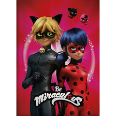 Miraculous Ladybug Polar Bērnu pleds, 100x140 cm cena un informācija | Gultas pārklāji, pledi | 220.lv